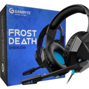 A.Gambyte Frost Death, Color Azul, Gaming 7.1