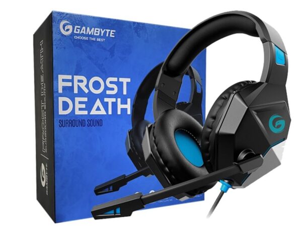 A.Gambyte Frost Death, Color Azul, Gaming 7.1