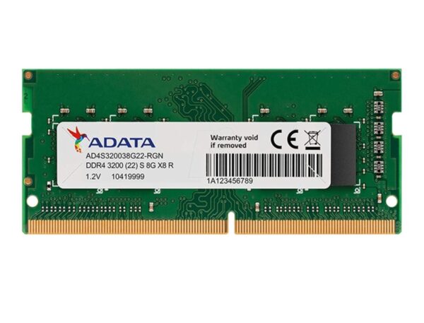 M.Ram Adata Ddr4 8gb 3200 MhzVerde
