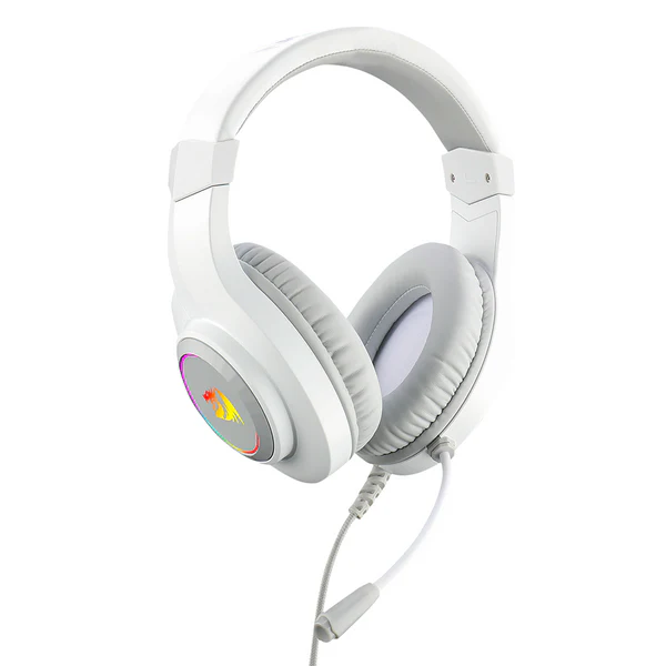 A. REDRAGON HYLAS H260,3.5MM,ESTEREO, RGB,BLANCO