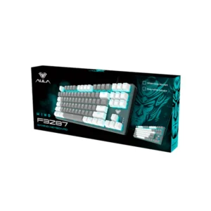 TG. AULA F3287,MECANICO,SW-BLUE,LUZ CYAN,BLANCO-GRIS