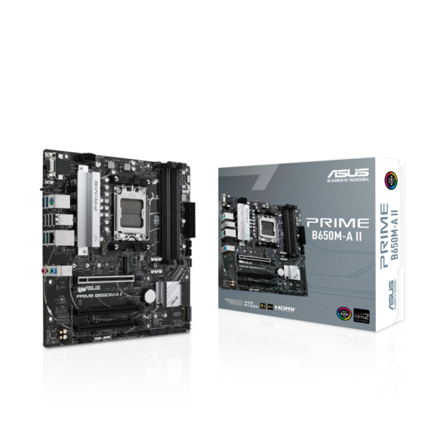 PM. ASUS PRIME B650M-A II, DDR5, AM5, AMD