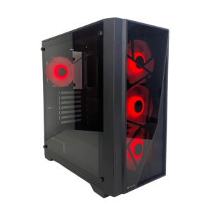 CASE GAMER HALION ARIES A09, F/600W, ARGB, V/TEMPLADO