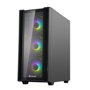 CASE GAMER HALION INFINITY 417, ARGB, F/600W, V/TEMPLADO