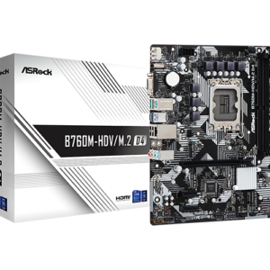 PM. Asrock B760M-hdv-m.2 D4 Socket 1700