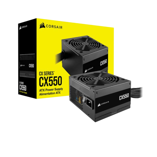 FP. CORSAIR CX550, 80 PLUS BRONZE, 550W