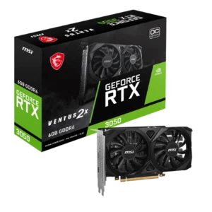 T.Video MSI GEFORCE RTX 3050 VENTUS 2X 6GB OC GDDR6