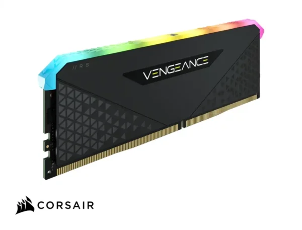 M.Ram Corsair Ddr4 8gb Vengeance Rs ,3200 Mhz, Negro, Rgb