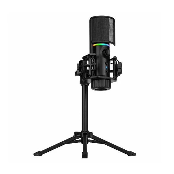 MIC. TREAMPLIFY + TRIPODE MIC-48-RGB-MA-BK | USB | RGB