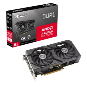 T.Video ASUS DUAL RADEON RX 7600 EVO OC Edition 8GB GDDR6