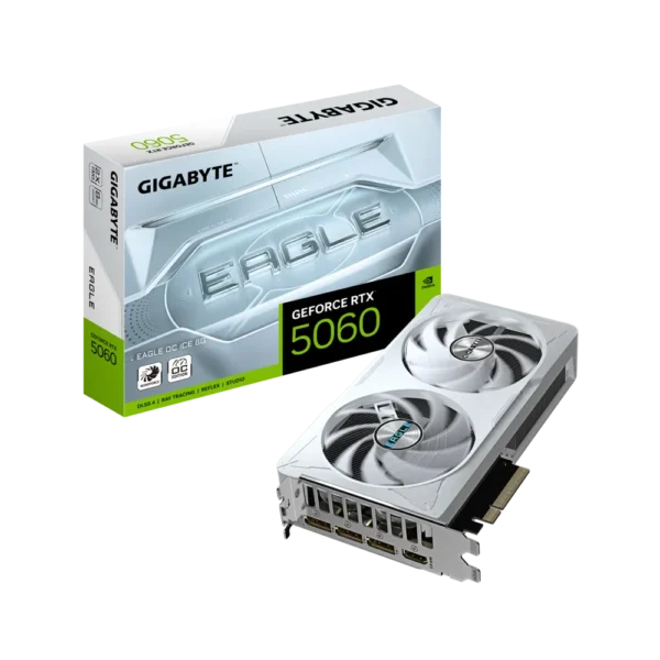 T.Video GIGABYTE GEFORCE RTX 5060 EAGLE OC ICE 8GB GDDR7