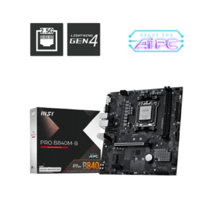 PM. MSI PRO B840M-B, DDR5, AM5, AMD