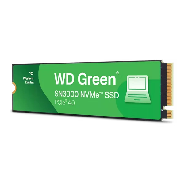 SSD M.2 WESTERN DIGITAL GREEN SN3000, 1TB,2280, NVMe PCIe 4.0 x4