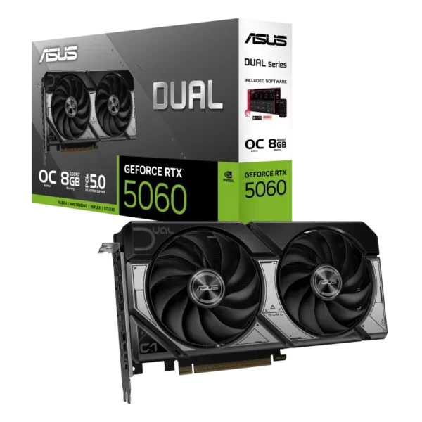 T.Video ASUS DUAL GEFORCE RTX 5060 8GB GDDR7 OC Edition