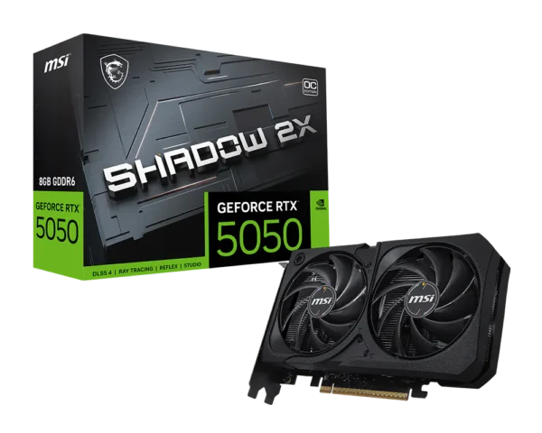 T.Video MSI GEFORCE RTX 5050 8GB SHADOW 2X OC GDDR6
